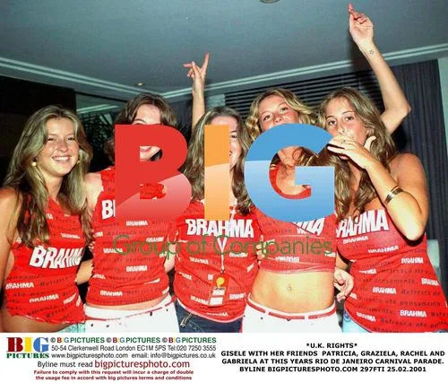 Gisele and Friends at Rio Carnival