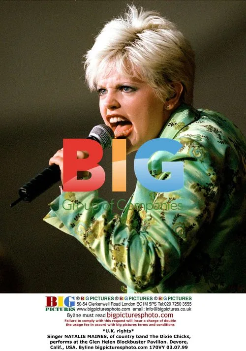 Singer Natalie Maines performs at concert