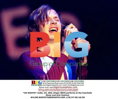 BECK Performs at Coachella Festival