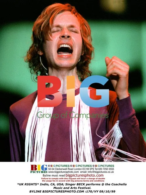BECK performs at Coachella Festival