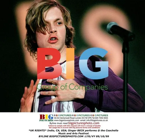 BECK performs at Coachella Festival