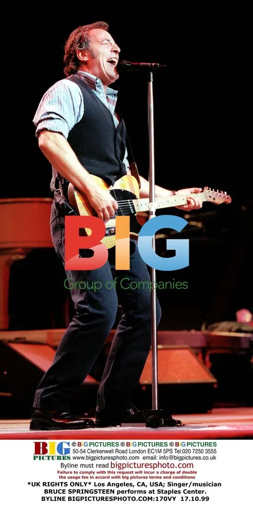 Bruce Springsteen performs at Staples Center