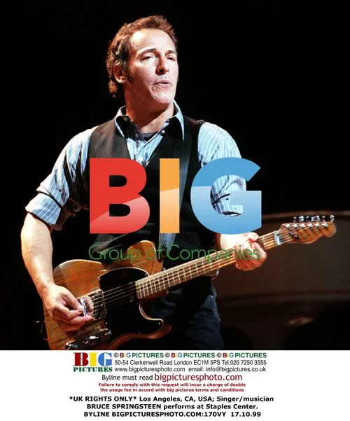 Bruce Springsteen Performs at Staples Center