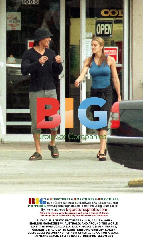 Julio Iglesias Jr. and girlfriend in Miami