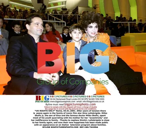 Gina Lollobrigida Family Reunion