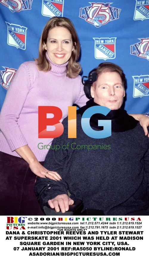 Dana & Christopher Reeves at SuperSkate 2001