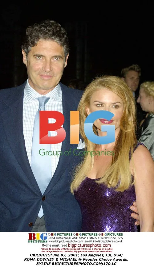 ROMA DOWNEY & MICHAEL at Peoples Choice Awards