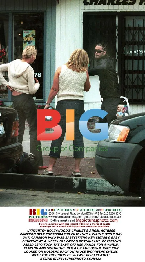 Cameron Diaz Babysits Niece Chimene