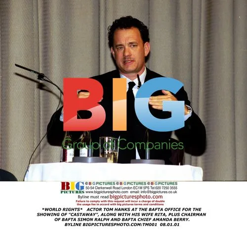 Tom Hanks at BAFTA Castaway Showing