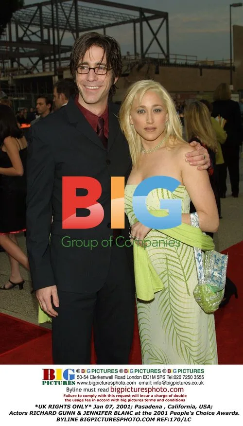 Richard Gunn & Jennifer Blanc at 2001 People's Choice Awards