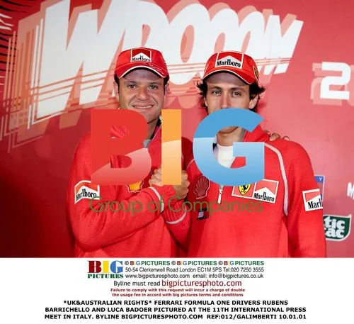 Ferrari F1 Drivers at Press Meet
