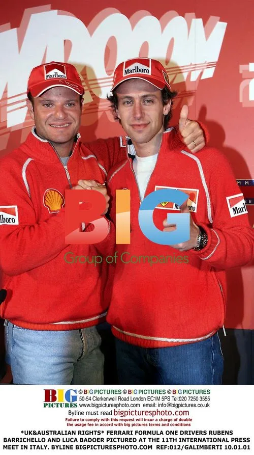 Ferrari F1 Drivers at Press Meet