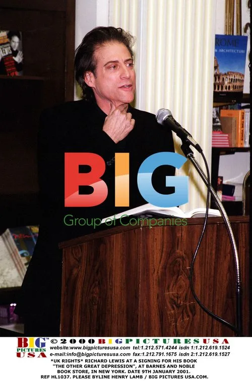 Richard Lewis at Book Signing in New York