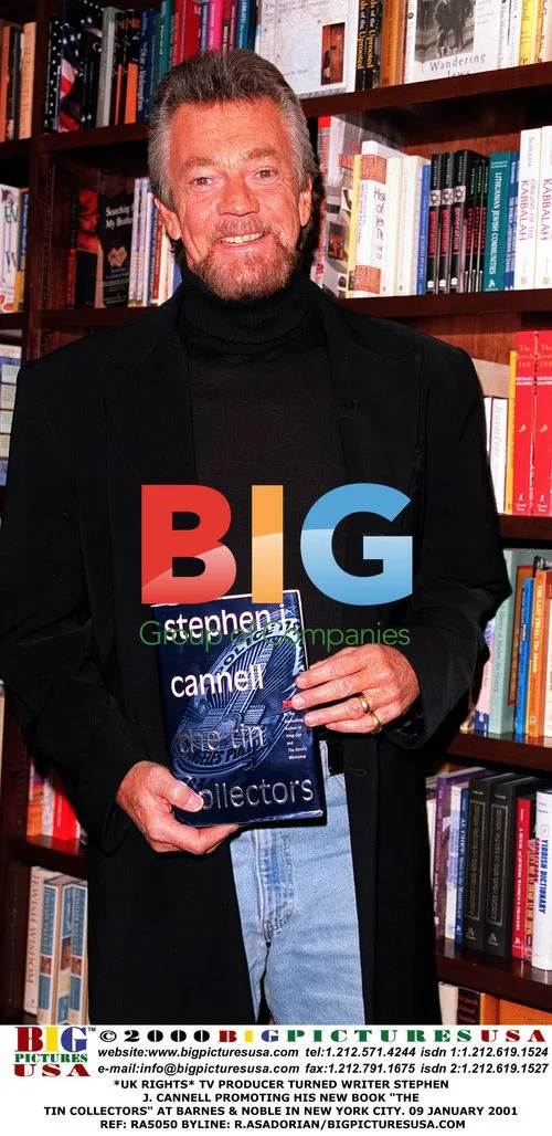 Stephen J. Cannell Promotes New Book