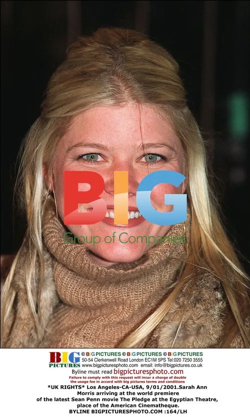 Sarah Ann Morris at The Pledge Premiere
