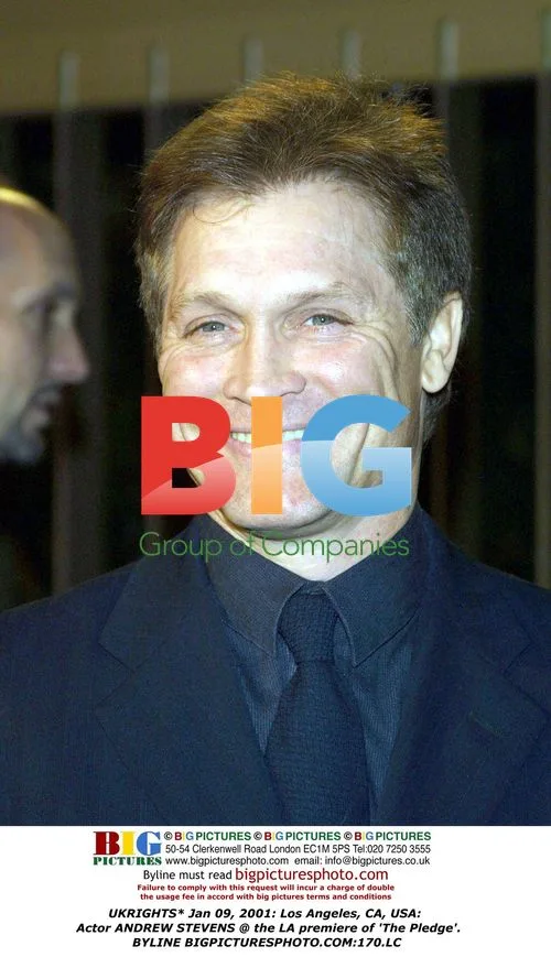 Andrew Stevens at LA premiere of 'The Pledge'