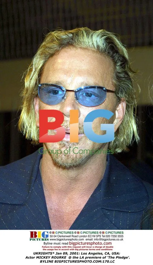 MICKEY ROURKE @ 'The Pledge' LA Premiere