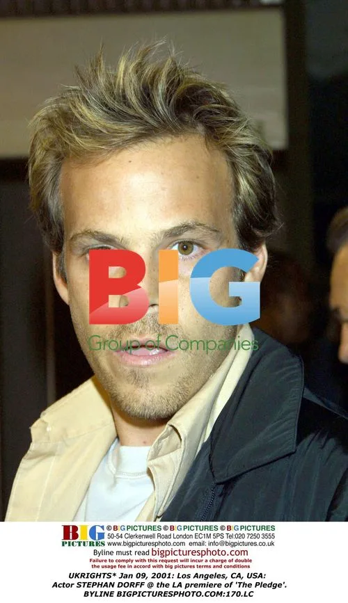 Stephan Dorff at LA premiere of 'The Pledge'