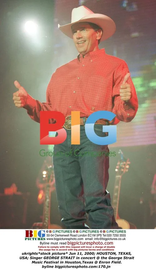 Singer George Strait performs at music festival