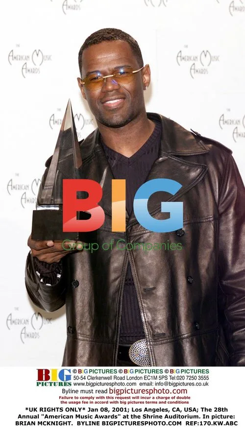 Brian McKnight at 28th American Music Awards
