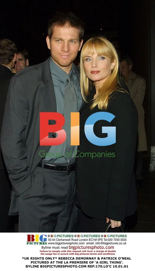 Rebecca De Mornay & Patrick O'Neal at 'A Girl Thing' Premiere