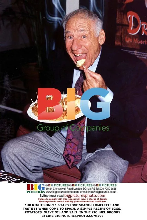 Mel Brooks Enjoys Spanish Omelette in Spain