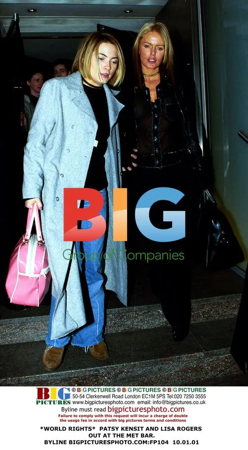Patsy Kensit and Lisa Rogers at the Met Bar