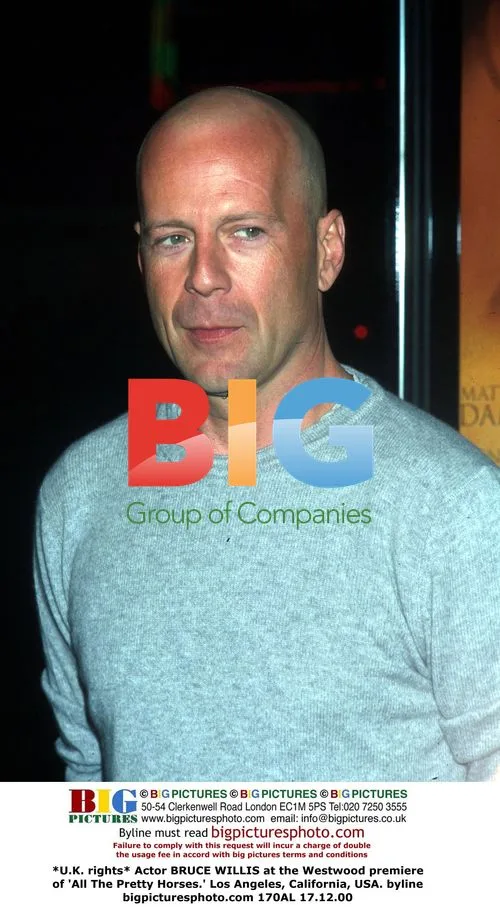 Bruce Willis at 'All The Pretty Horses' premiere