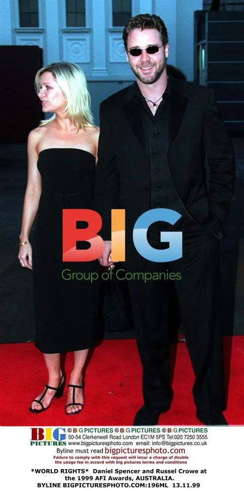 Daniel Spencer and Russel Crowe at 1999 AFI Awards