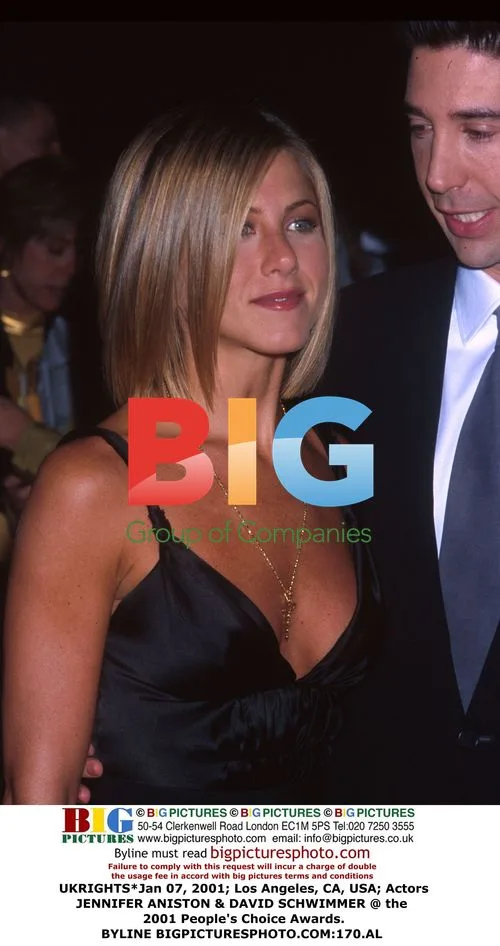 Jennifer Aniston & David Schwimmer at 2001 People's Choice