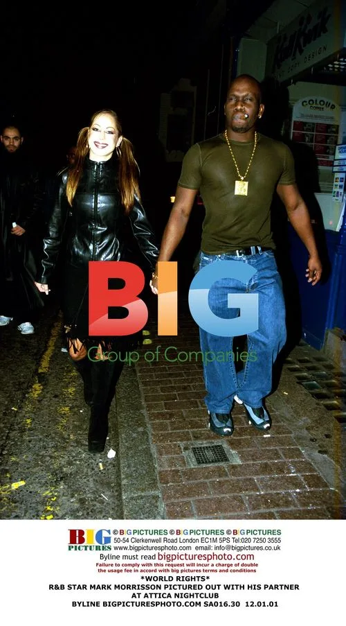 R&B Star Mark Morrisson Out with Partner