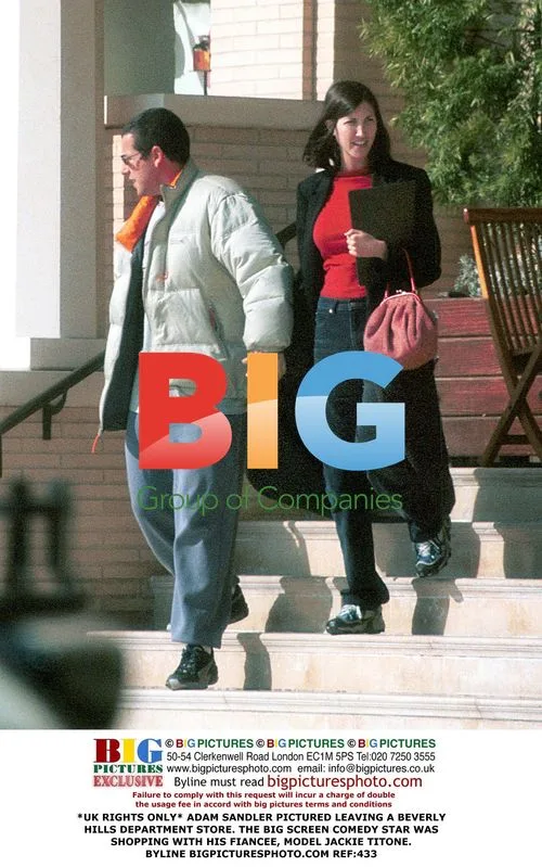 Adam Sandler Spotted Shopping with Fiancée