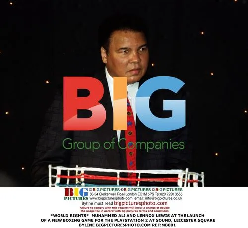 Ali and Lewis Launch Playstation 2 Boxing Game
