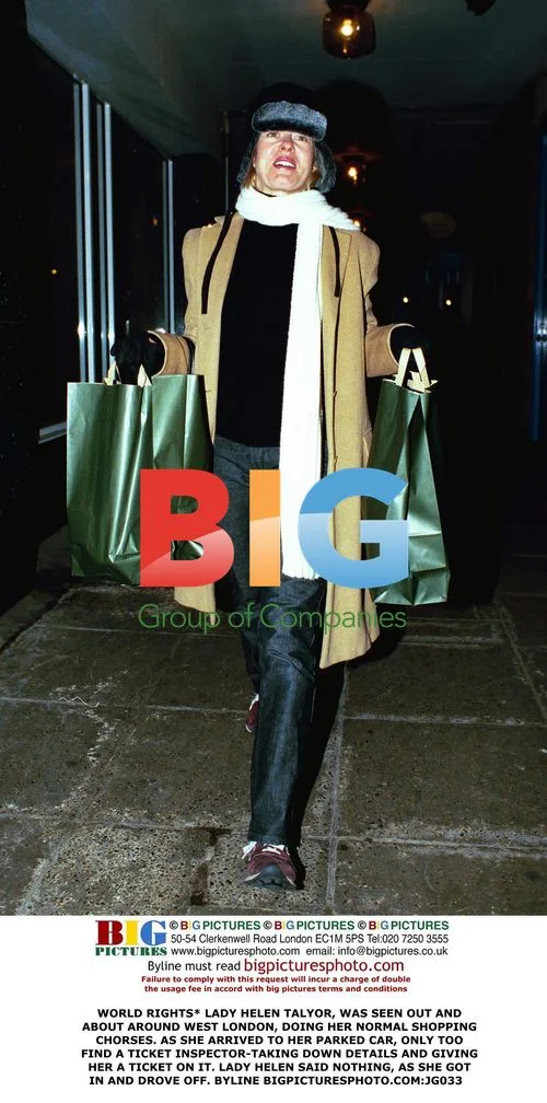 Lady Helen Taylor Receives Parking Ticket