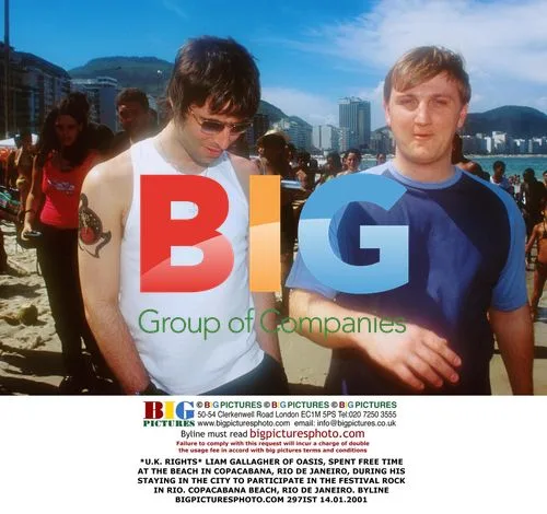Liam Gallagher at Copacabana Beach, Rio