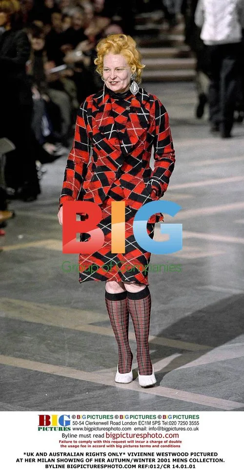 Vivienne Westwood at Milan Autumn/Winter 2001 Men's Show