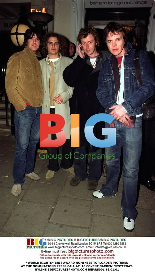 BRIT Award Nominees Toploader