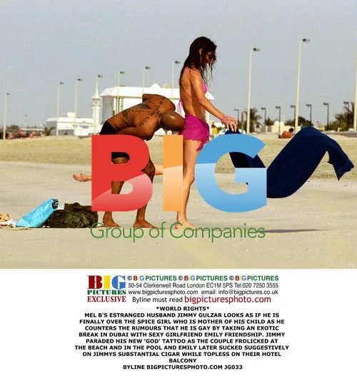 Mel B's Husband Jimmy Gulzar Vacations with Girlfriend Emily Friendship in Dubai