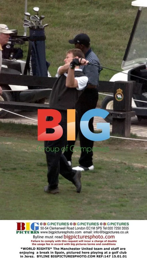 Manchester United Team Golf Outing in Spain