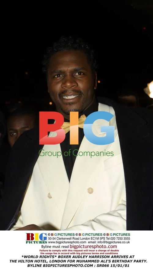 Boxer Audley Harrison at Muhammad Ali's Birthday Party