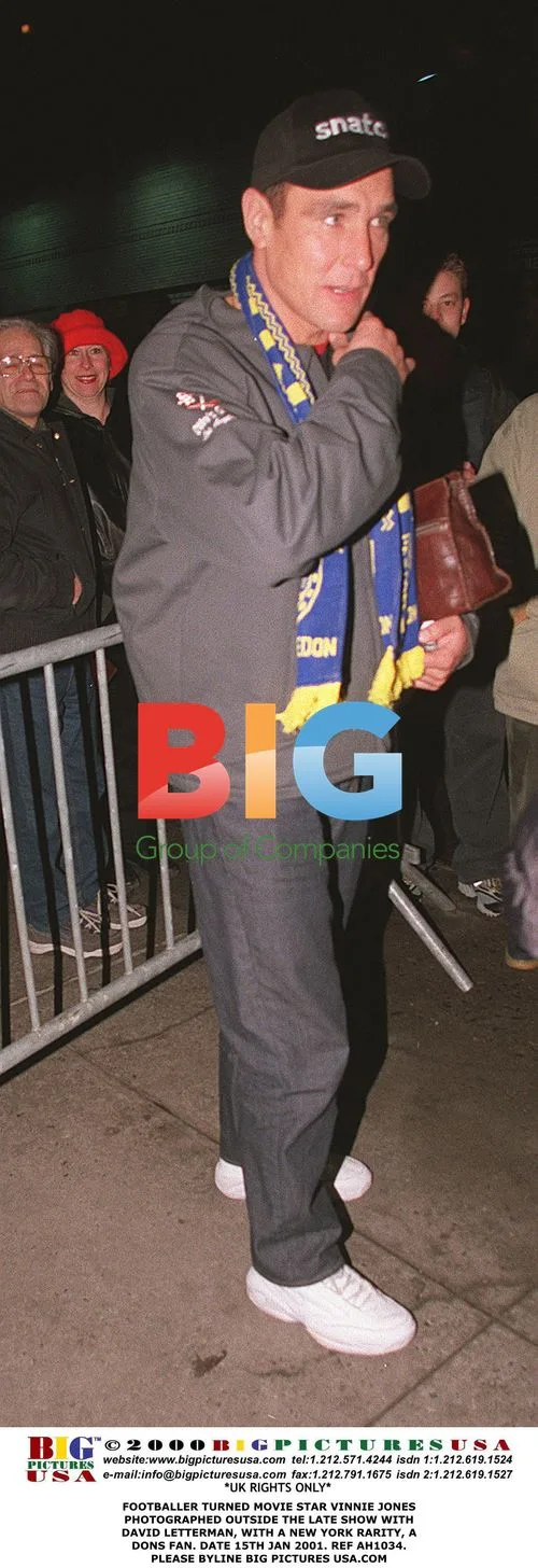Vinnie Jones at The Late Show