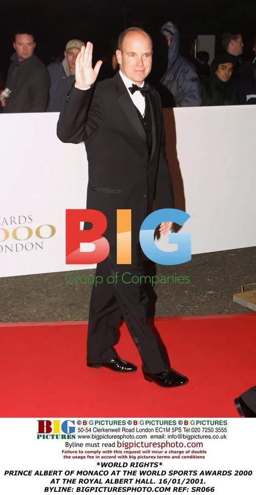 Prince Albert at World Sports Awards 2000