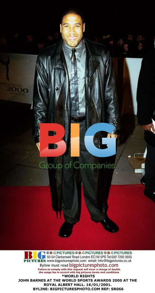 John Barnes at World Sports Awards 2000