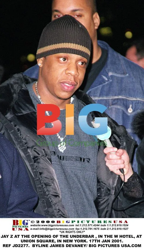 Jay Z at W Hotel Opening in NYC