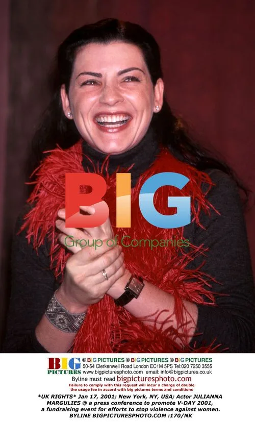 Julianna Margulies at V-DAY 2001 press conference
