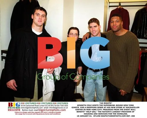 Kenneth Cole Hosts NY Giants Shopping Spree