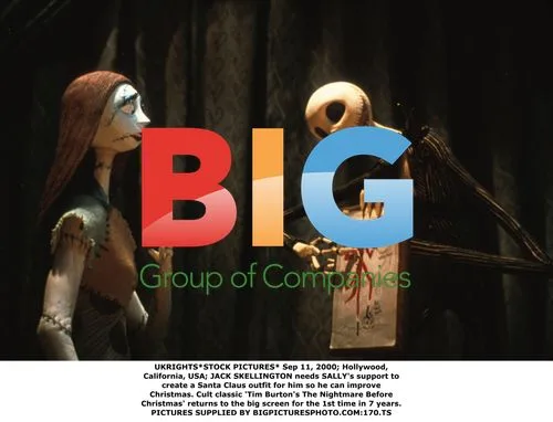 JACK SKELLINGTON and SALLY in 'The Nightmare Before Christmas'