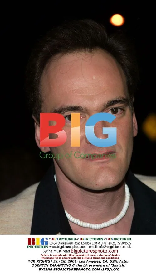 Quentin Tarantino at 'Snatch' LA Premiere