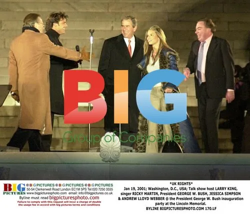 Celebrities at Bush Inauguration Party