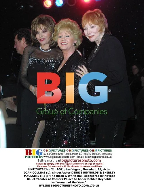 Collins, Reynolds & MacLaine at Nevada Ballet Gala